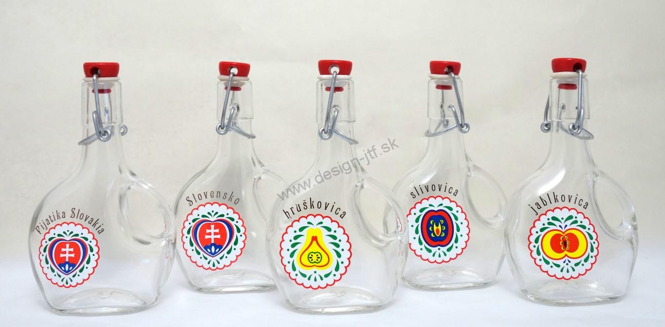 Fľaša 0,20 l SLOVENSKO stredná