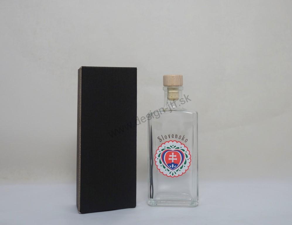 Fľaša 0,20 l HRUŠKOVICA stredná + Do voza i do koča