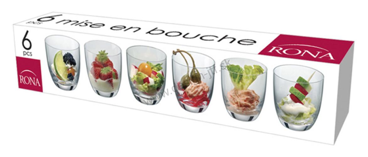 Poháriky MISE EN BOUCHE Meson 120 ml 6 ks