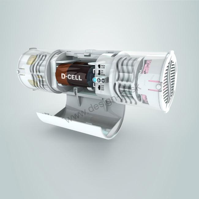 HYSCENT DUAL- osviežovač vzduchu biely