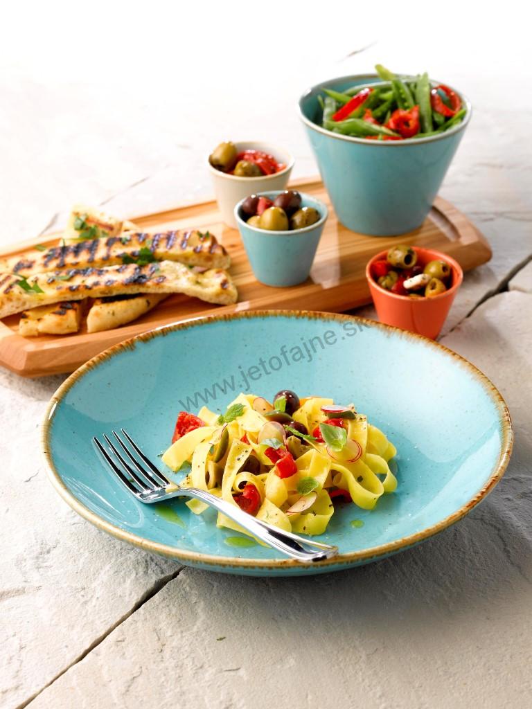 Tanier plytký 28 cm SEASONS Turquoise