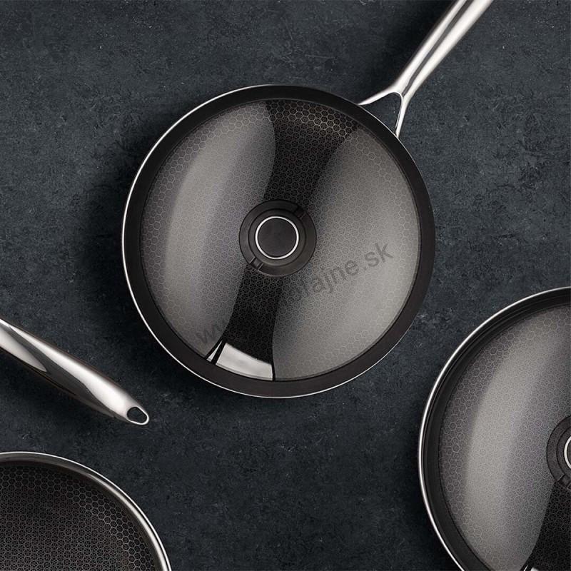 Sklenená pokrievka BLACK CUBE pr. 26 cm