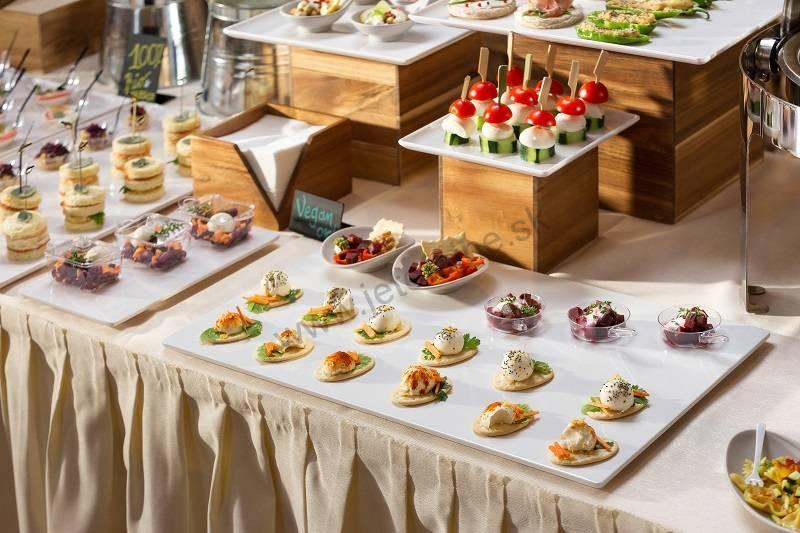 Podnos melamín biely Avenue GN 1/4 - 26x16x1,5 cm