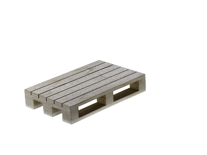 Paletka biela mini 20x13x3,5 cm