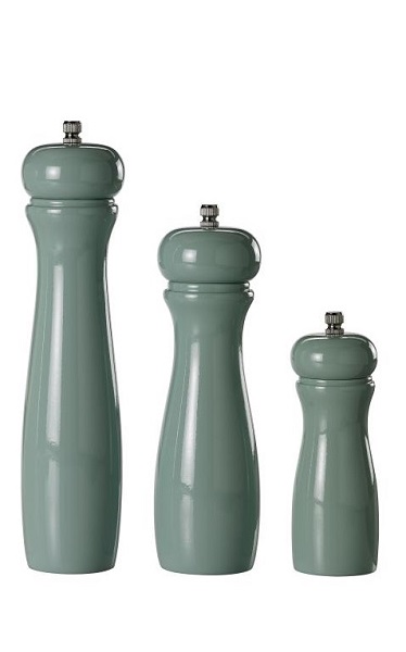 Mlynček na korenie/soľ light blue-green 25 cm