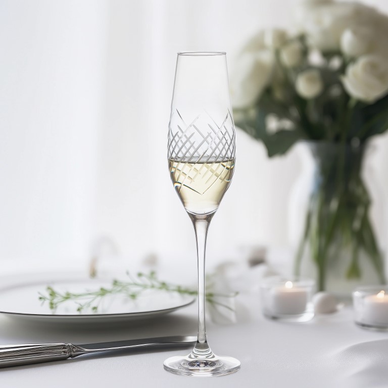 Poháre na sekt WINDY 210 ml 4 ks