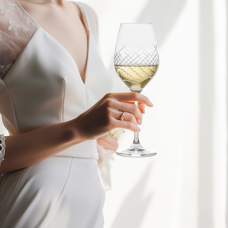 Poháre na víno WINDY 360 ml 4 ks