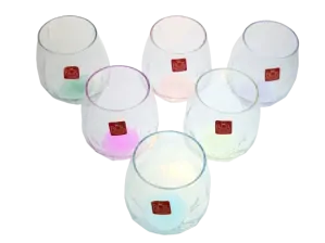 Alkemist Arlecchino pohár 3v1, 380 ml, 6 ks (mix farieb)