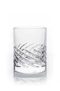 Sada brúsených krištáľových pohárov TOBIS 360 ml (4 ks)