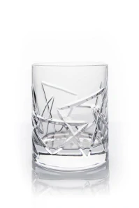 Sada brúsených krištáľových pohárov MATIS 360 ml (4 ks)