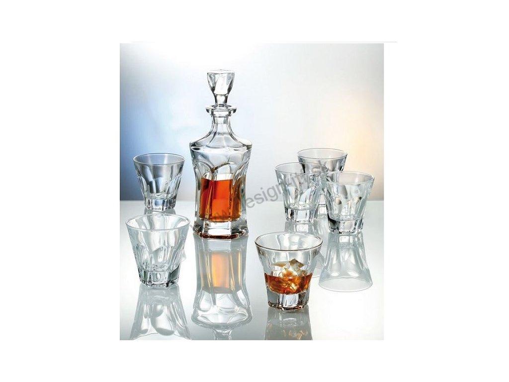 APOLLO whisky set 1+6 ks (900+230 ml)