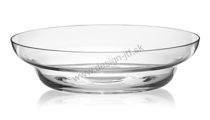 Misa sklenená plytká 24 cm