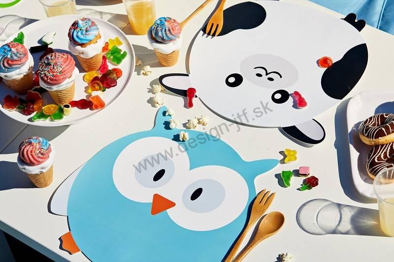 Detské prestieranie / podložka  38x36 cm sovička