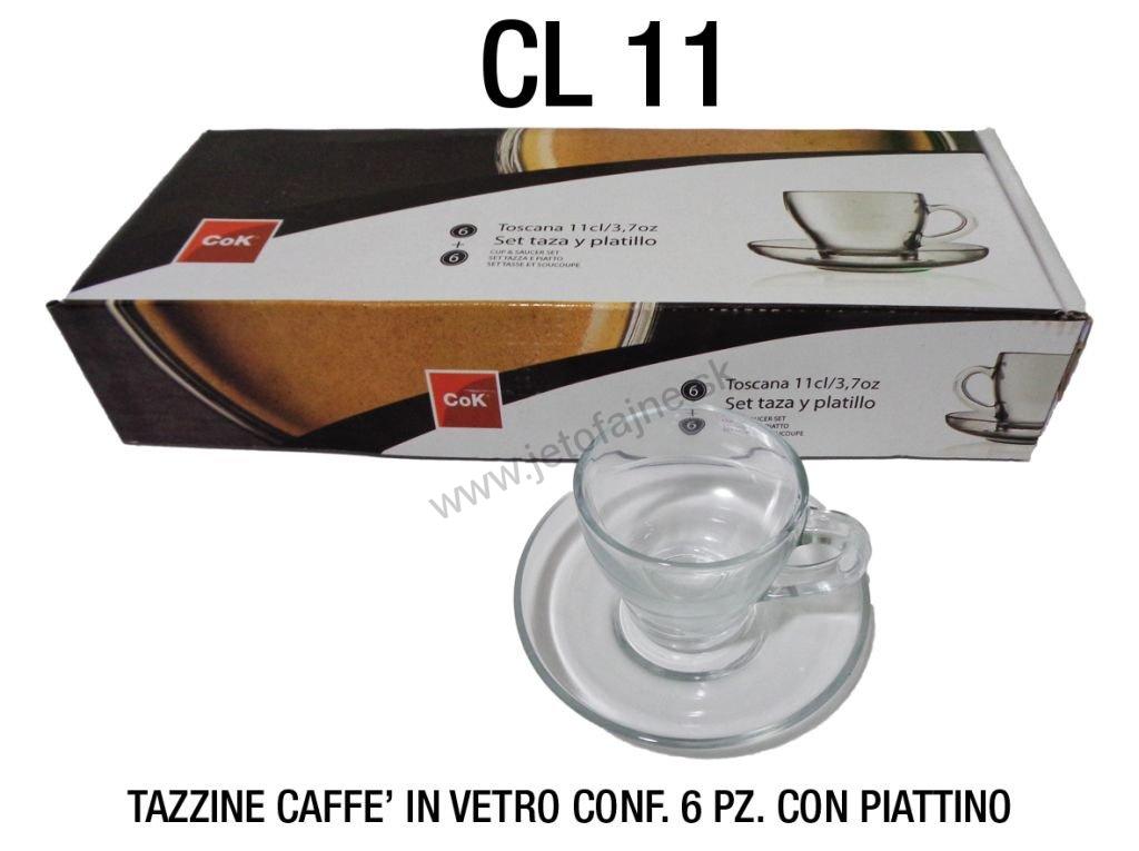 Coffee set Toscana 110 ml 6+6
