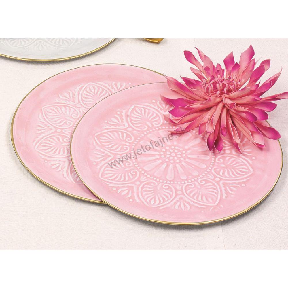 Podlož Sorrent ružová pr. 31 cm