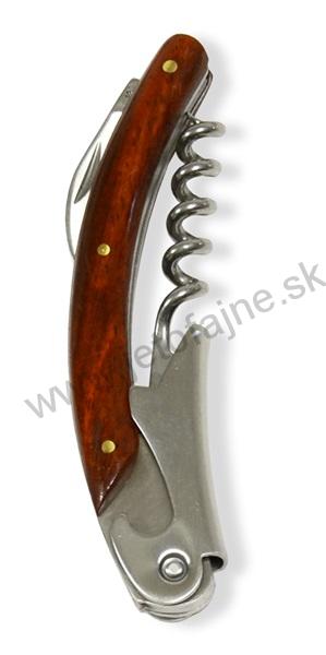 Kovový otvárak s drevenou rúčkou 