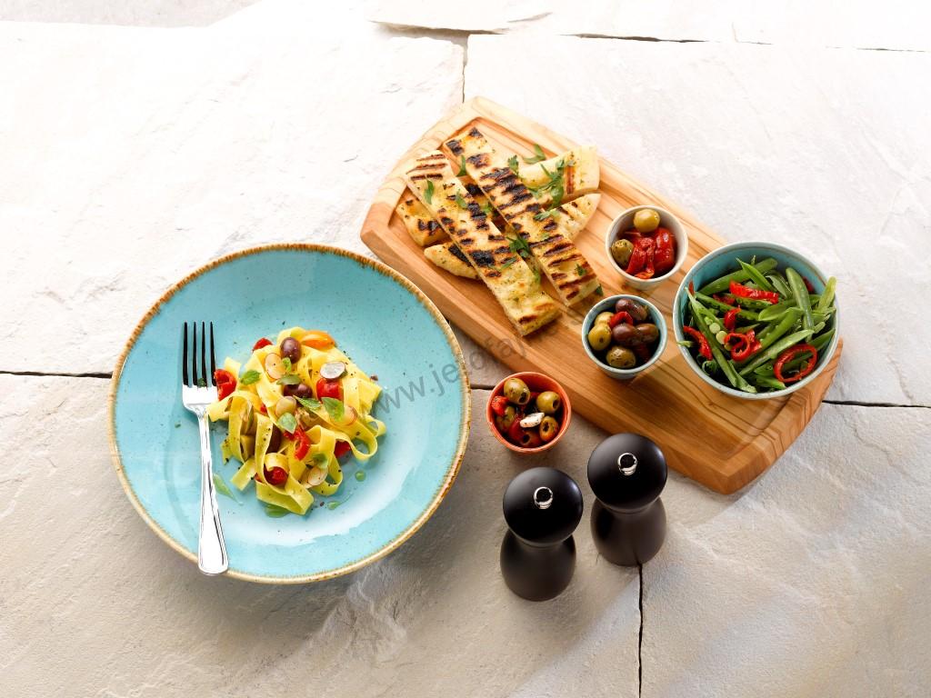 Tanier plytký 28 cm SEASONS Turquoise