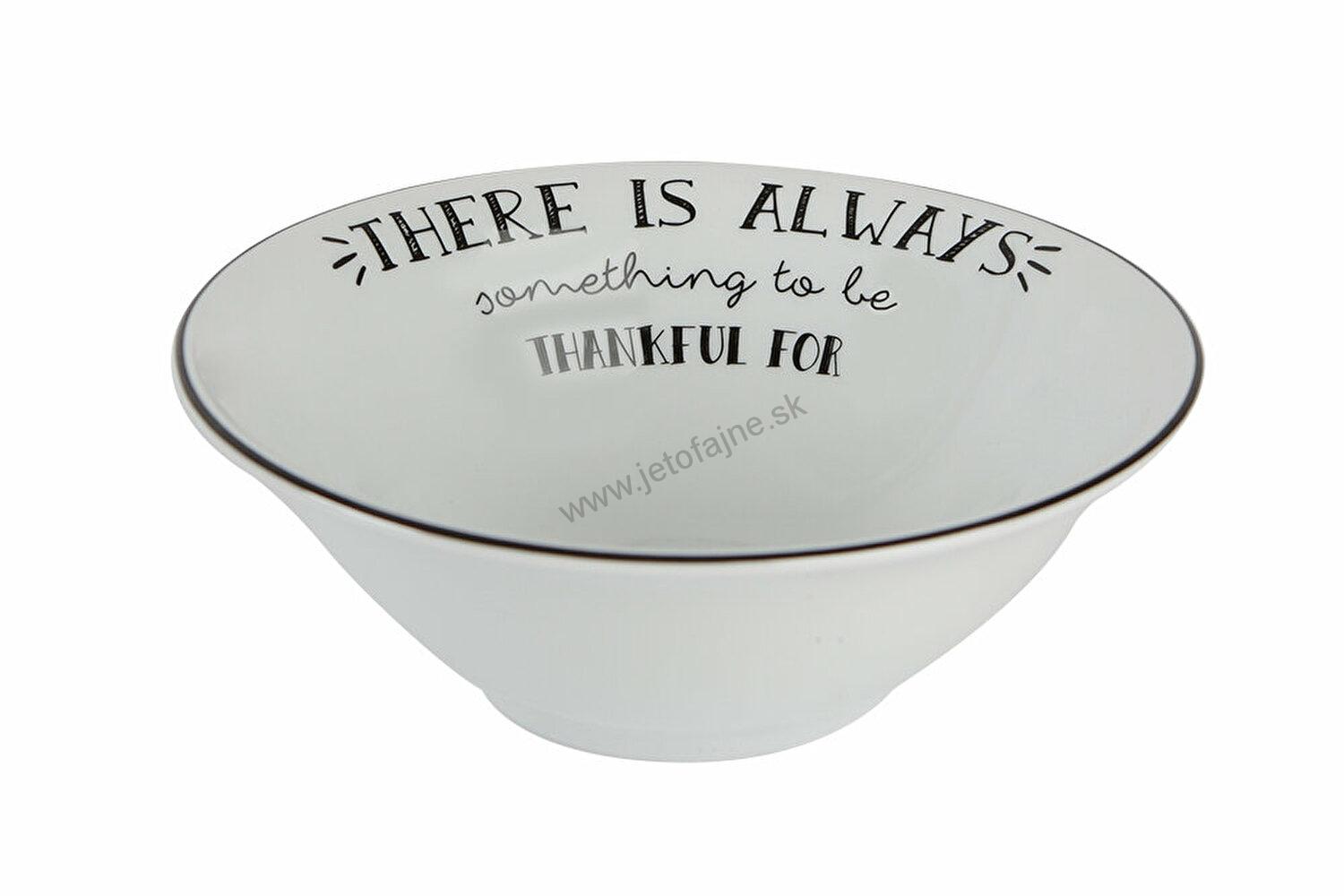 Miska 18 cm / 550 ml BE HAPPY