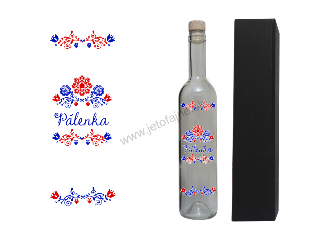 Fľaša 0,50 l PÁLENKA Šuhaj