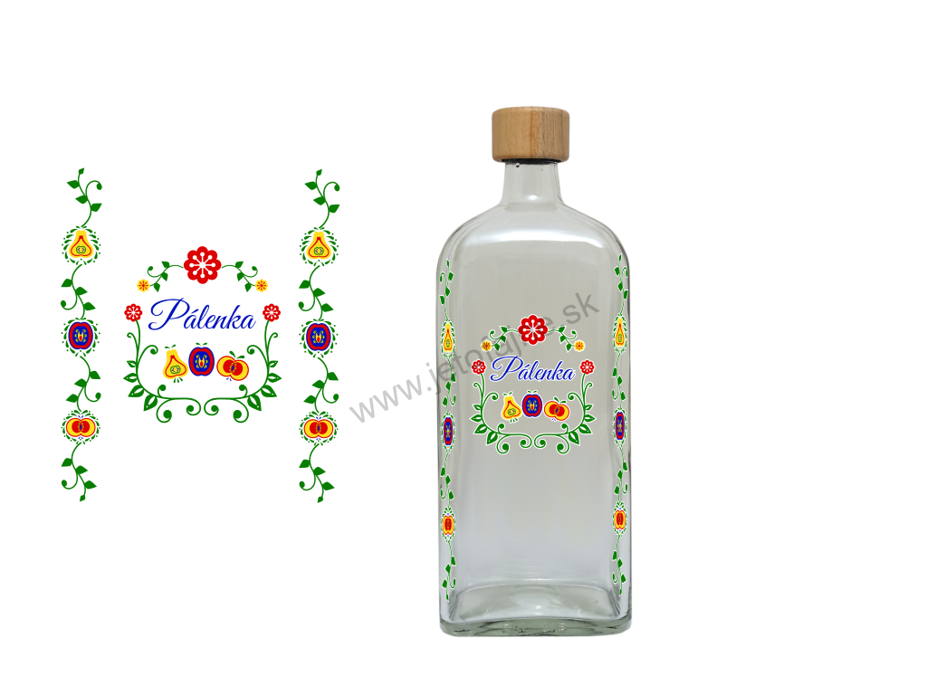 Fľaša 0,70 l PÁLENKA Čaja