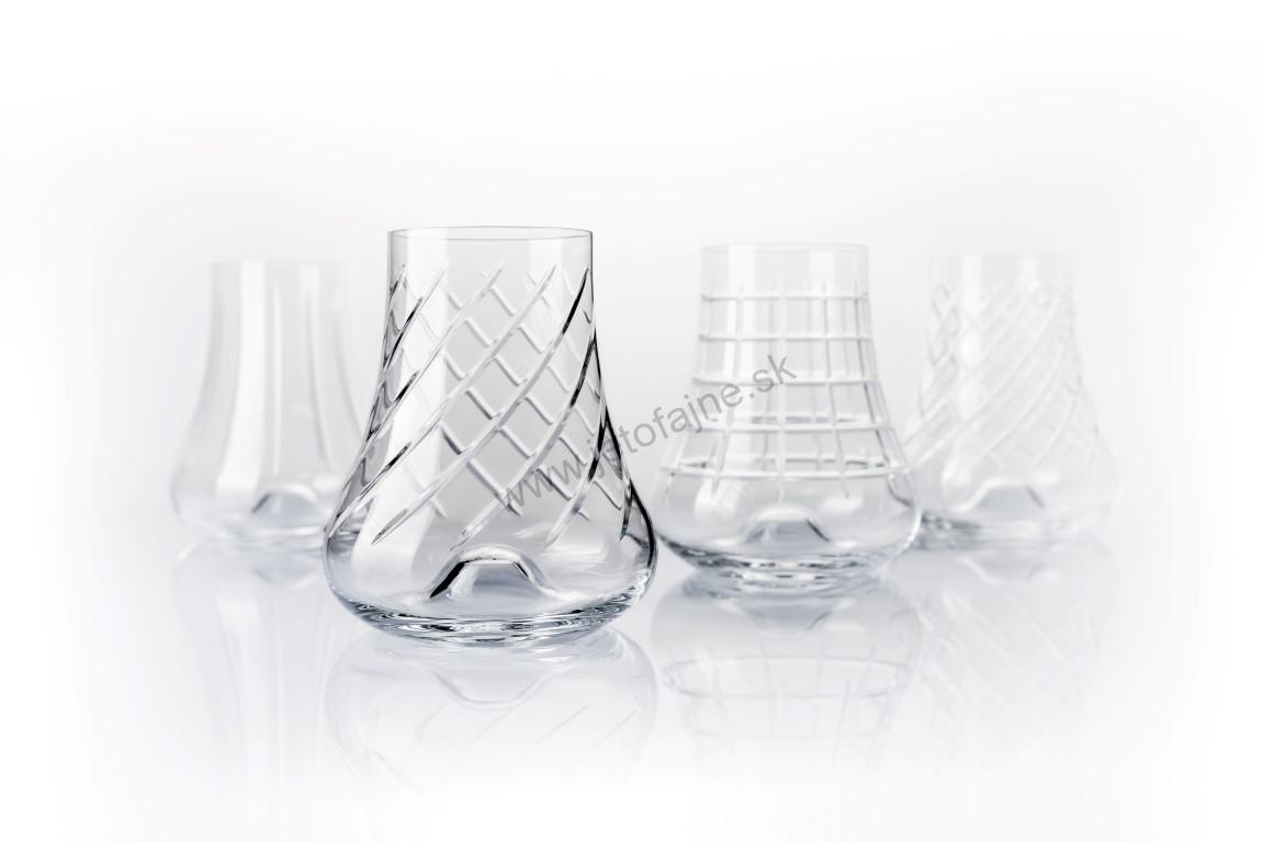 Poháre na rum a whisky FABIAN mix 240 ml - 4 ks