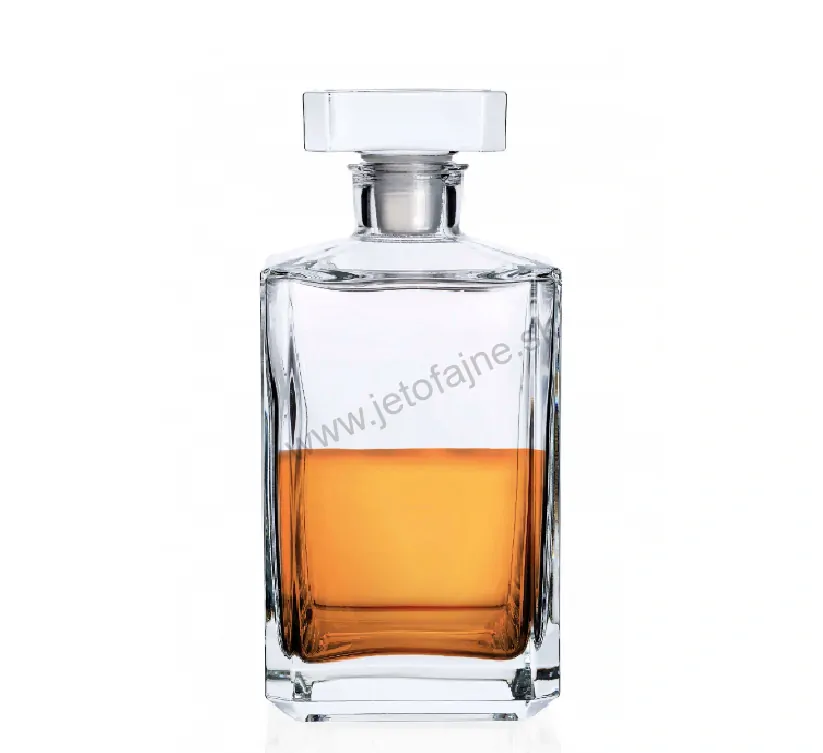 Fľaša whisky Bourbon so zátkou  0,75 l 