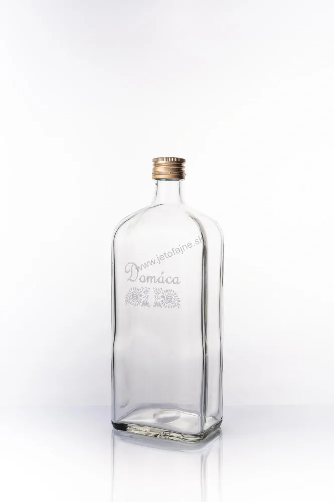 Fľaša DOMÁCA 0.7 l (biela potlač) 