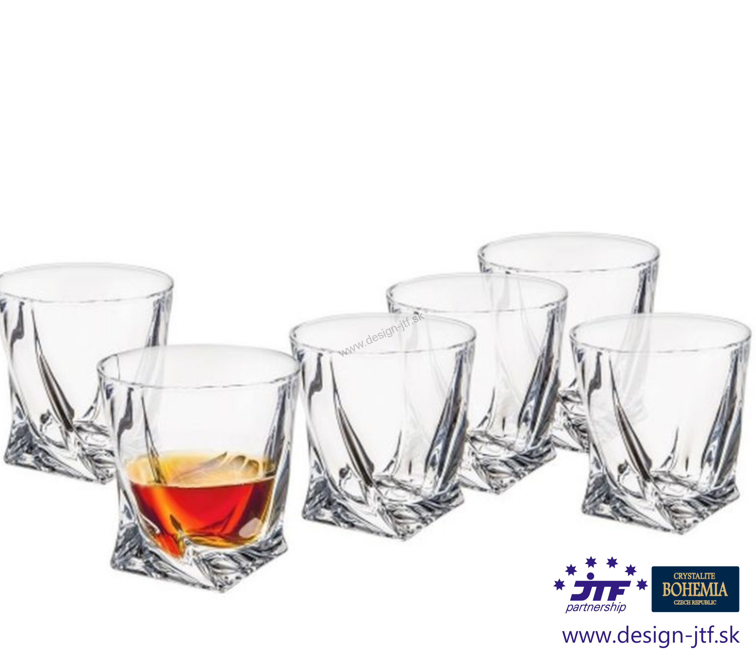 Quadro whisky set 1+6 
