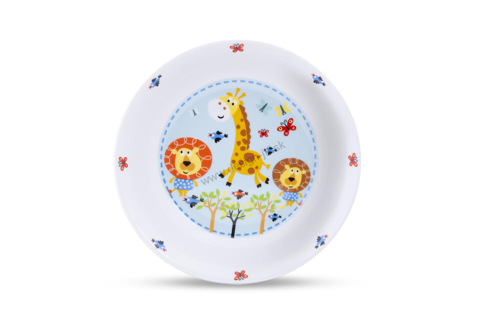 Detská súprava porcelánu SAFARI 3-dielna