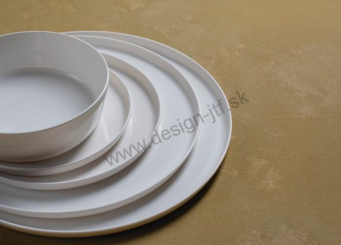 Tanier plytký 21 cm s vyvýšeným okrajom CHOPIN