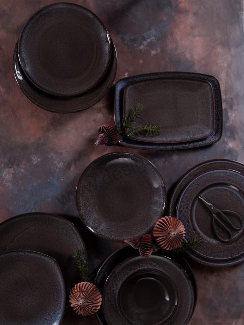 Tanier plytký 27 cm ROCK