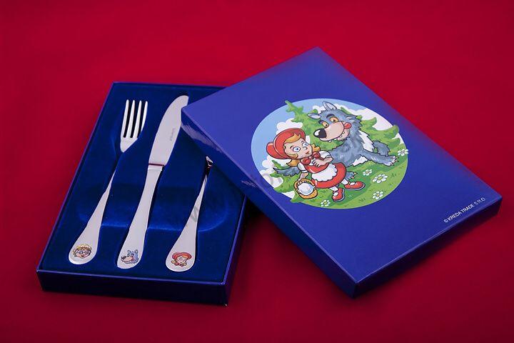 Detský príbor súprava 3-dielna Karkulka