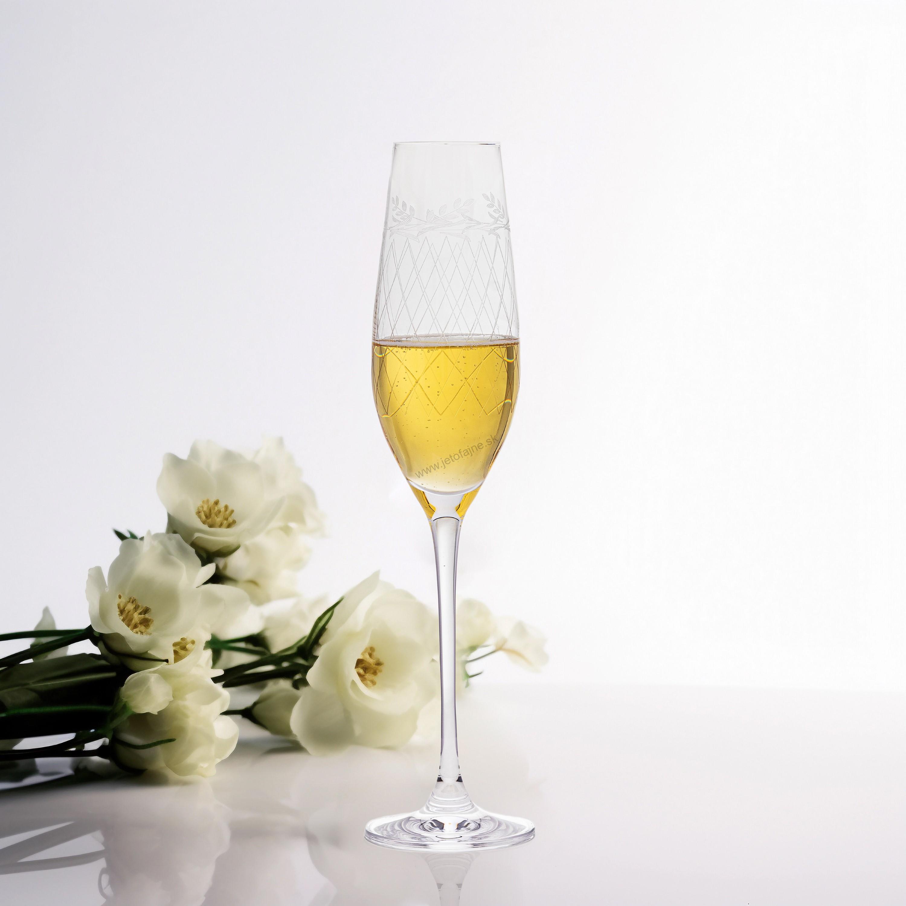 Poháre na sekt LIDKA 210 ml 4 ks