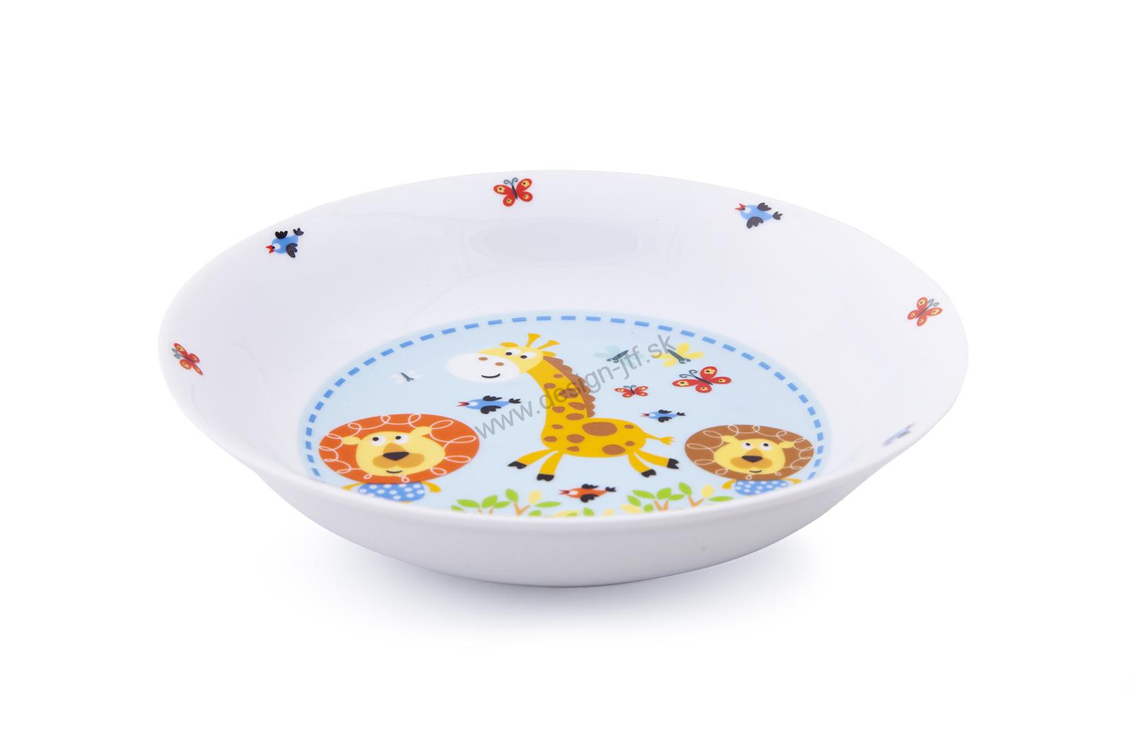 Detská súprava porcelánu SAFARI 3-dielna
