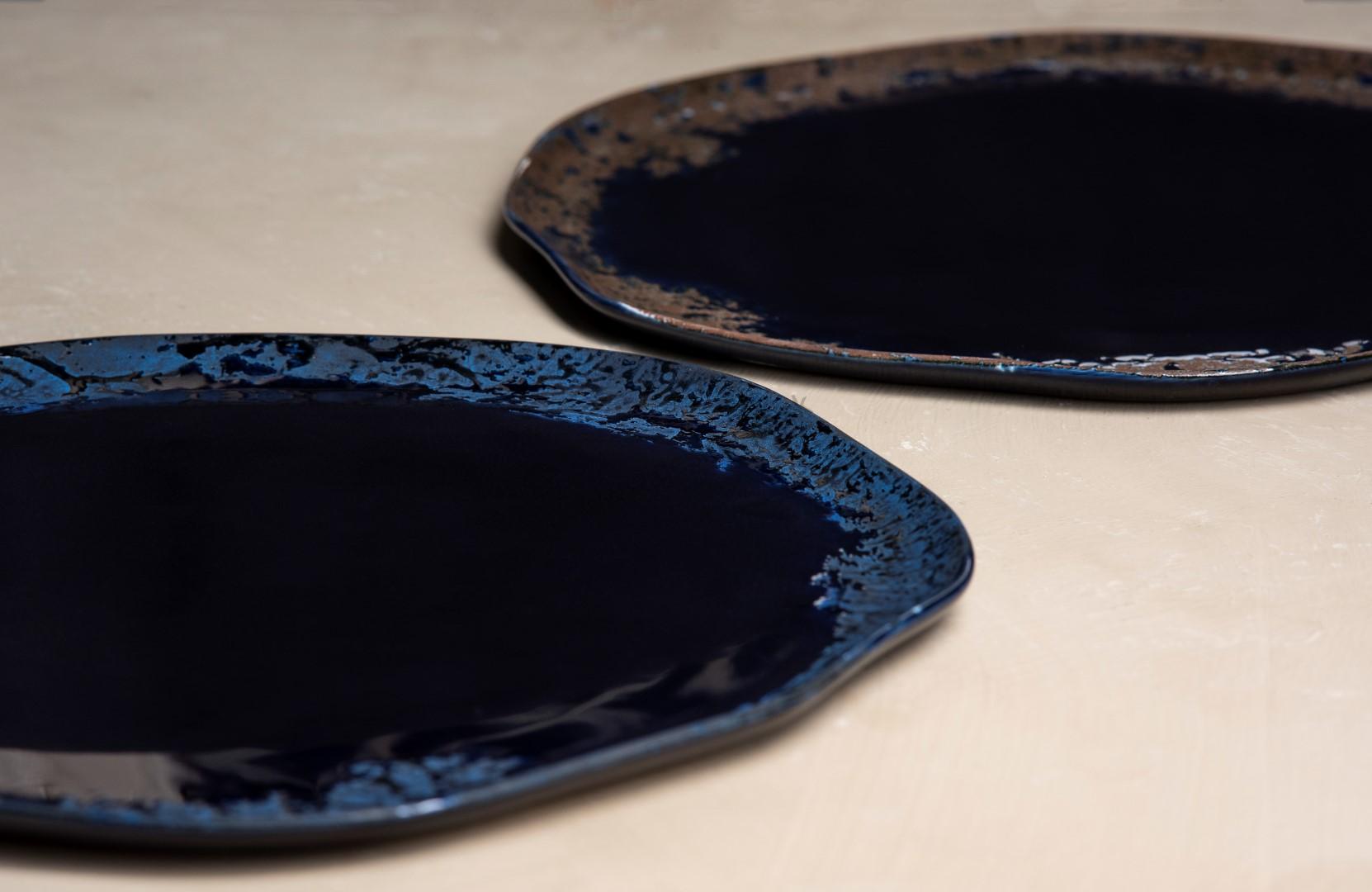 Tanier plytký 27 cm ROOT BLUE