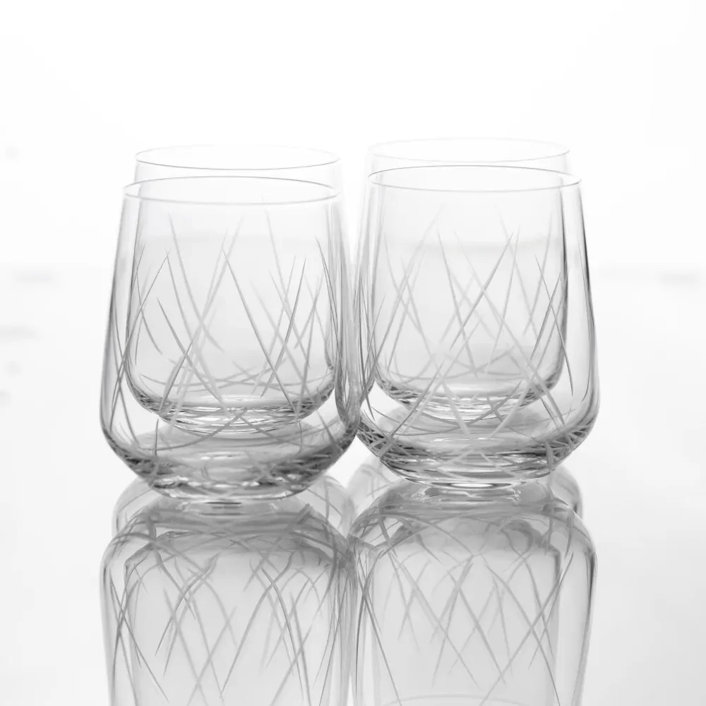 Poháre na whisky KRIS-KROS 350 ml 4 ks