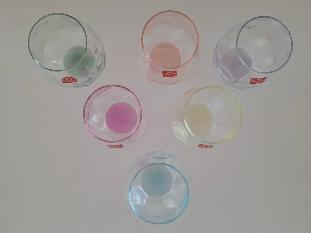 Alkemist Arlecchino pohár 3v1, 380 ml, 6 ks (mix farieb)