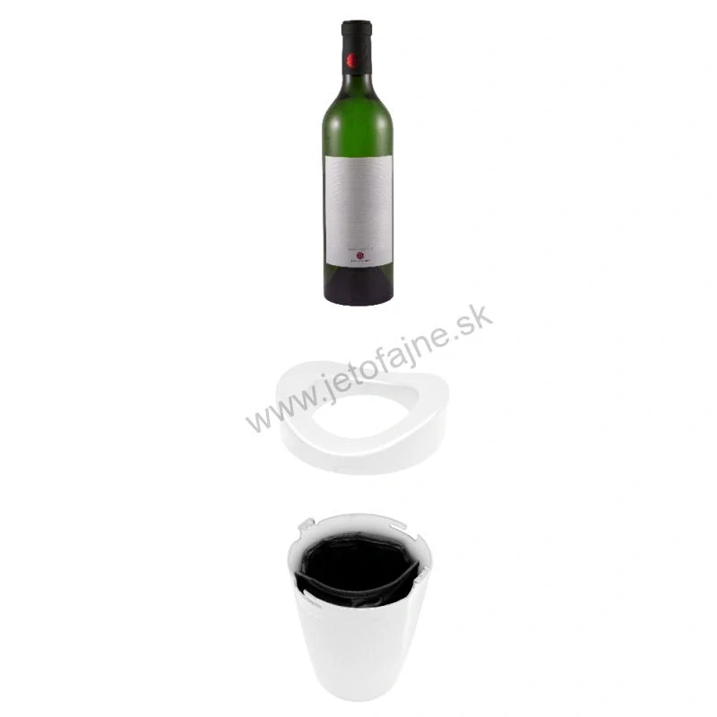 Chladič na víno a sekt biely Deluxe