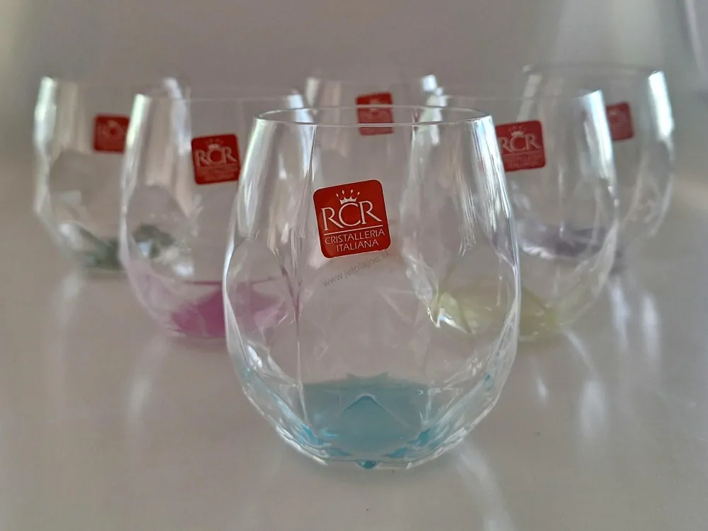 Alkemist Arlecchino pohár 3v1, 380 ml, 6 ks (mix farieb)